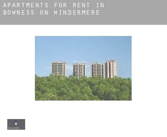 Apartments for rent in  Bowness-on-Windermere