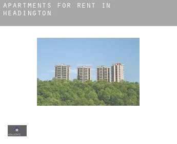 Apartments for rent in  Headington