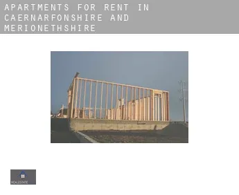 Apartments for rent in  Caernarfonshire and Merionethshire