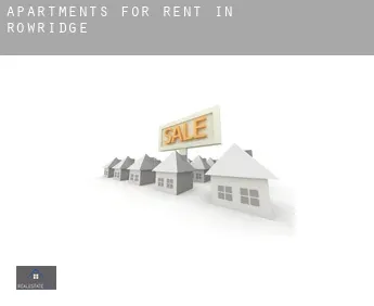 Apartments for rent in  Rowridge