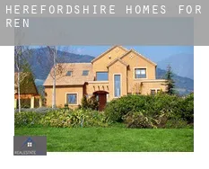Herefordshire homes for rent