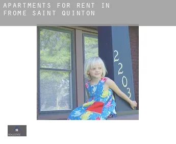 Apartments for rent in Frome Saint Quinton