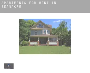 Apartments for rent in  Beanacre