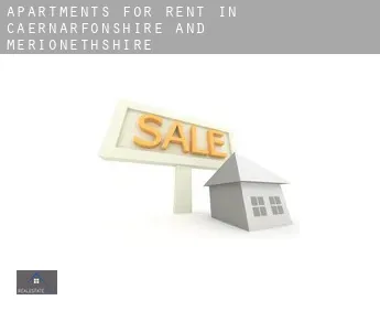 Apartments for rent in  Caernarfonshire and Merionethshire