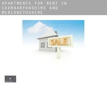 Apartments for rent in  Caernarfonshire and Merionethshire