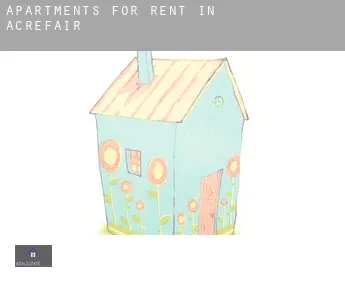 Apartments for rent in  Acrefair