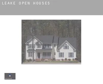 Leake open houses