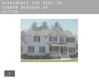 Apartments for rent in  Sutton