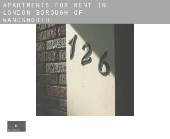 Apartments for rent in  Wandsworth